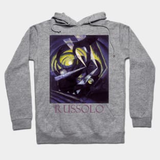 Dynamism of a Train Running in the Night by Luigi Russolo Hoodie